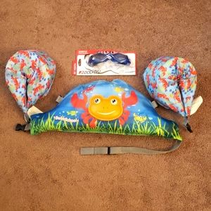 Kids Swimming Float + goggles